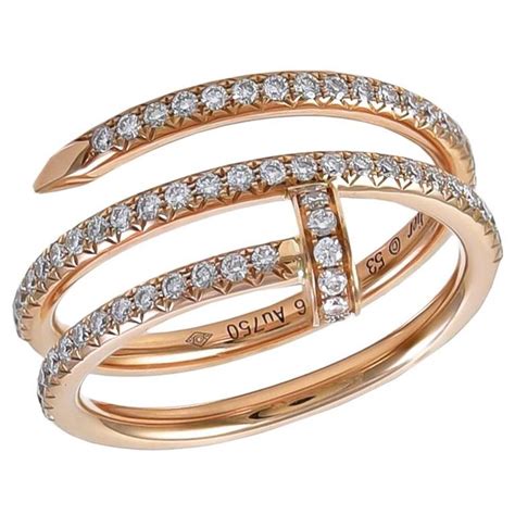 nail ring cartier|cartier juste un clue ring.